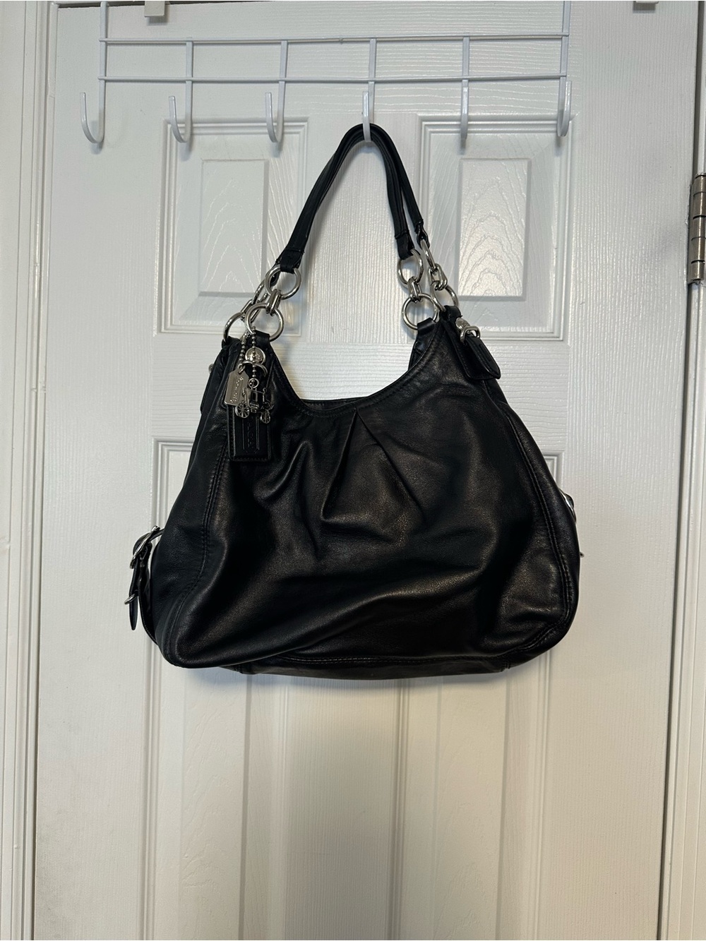 Coach Black Leather Madison 15742
